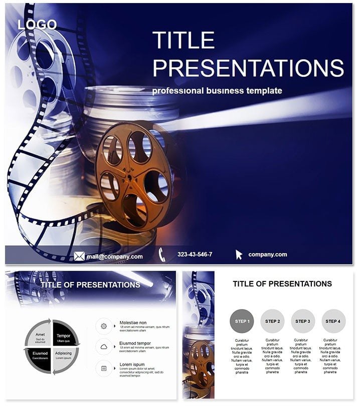 Film Production PowerPoint presentation template