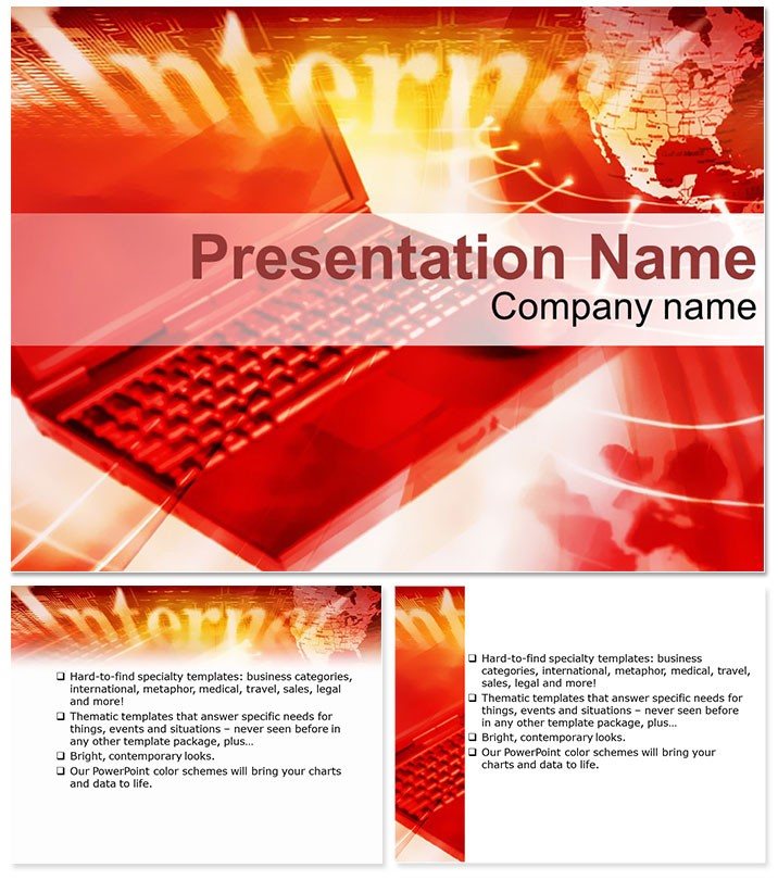 World Technology Network PowerPoint templates