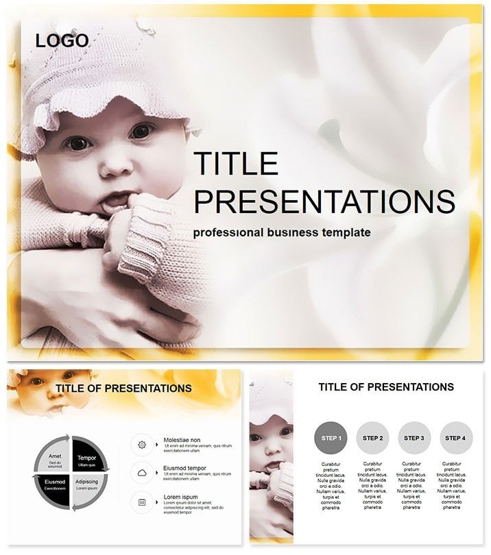Newborn baby PowerPoint templates