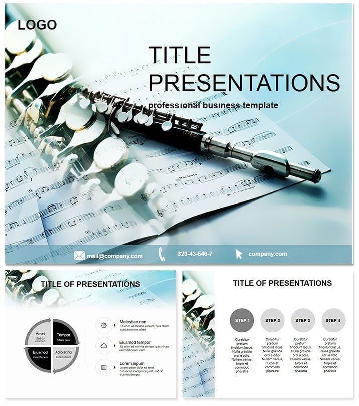 Music Lesson PowerPoint Template