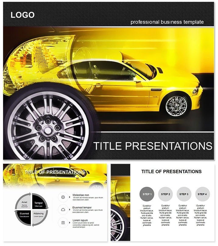Car Parts PowerPoint Template | ImagineLayout.com