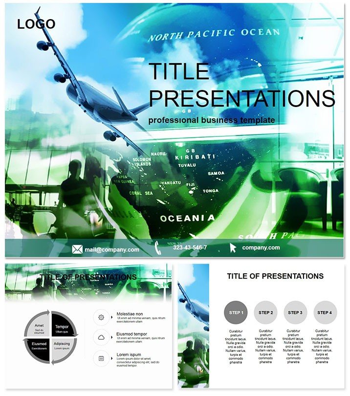 Airport Terminal PowerPoint Template
