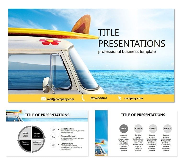 Travel Project PowerPoint Templates