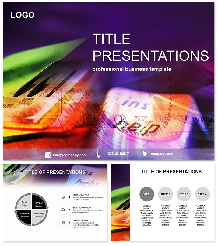 Documents management PowerPoint Template