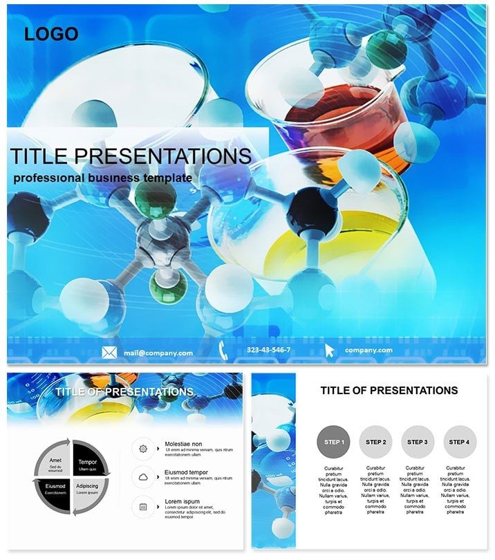 Chemical formula: Chemistry PowerPoint Templates
