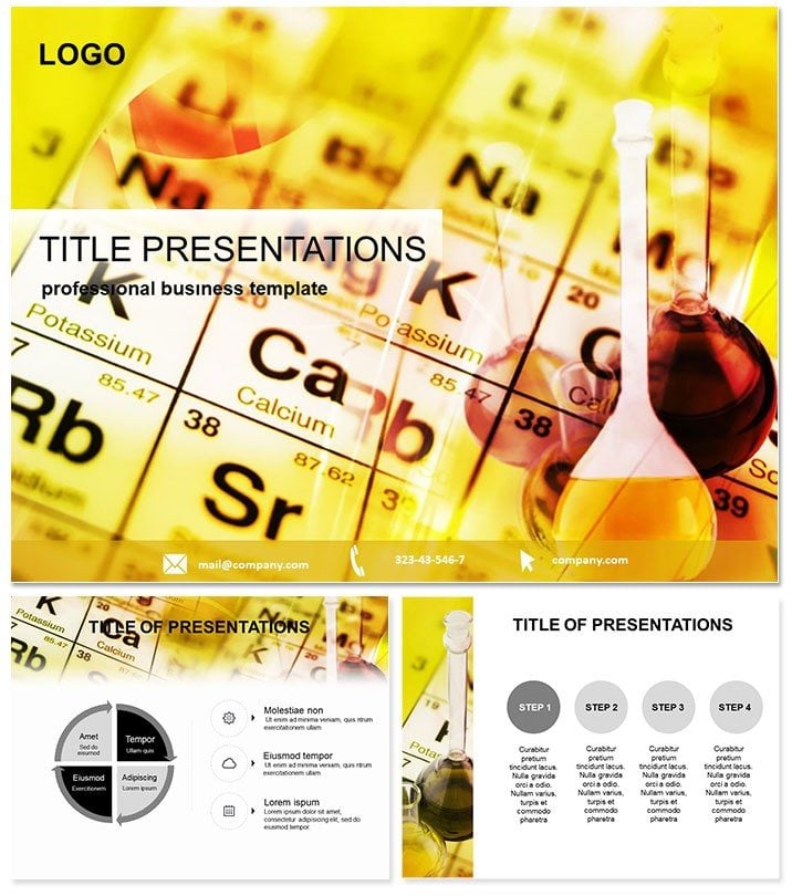 Study chemistry: Chemistry PowerPoint templates
