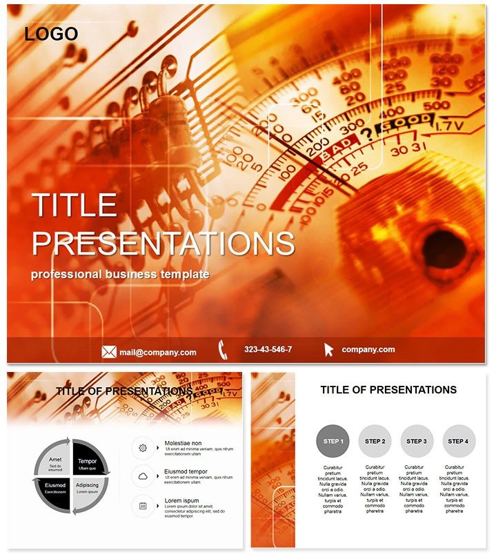 Repairs services PowerPoint templates