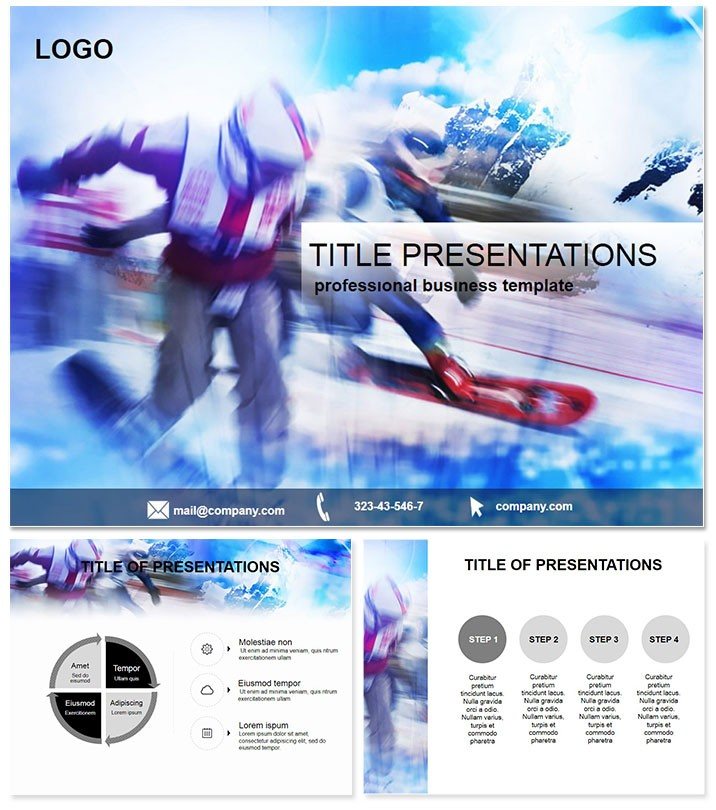 Winter Sports PowerPoint presentation template