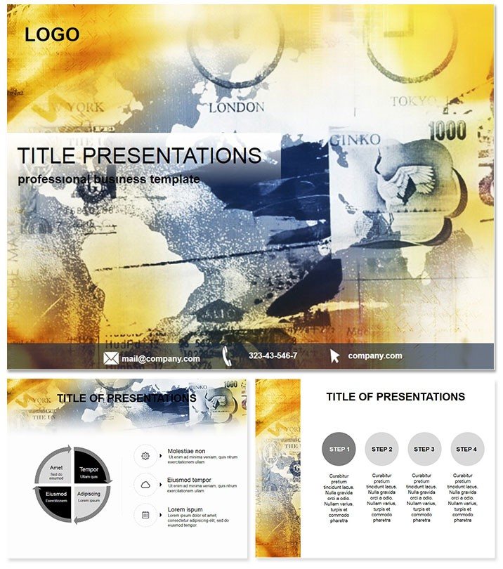 Money Transfer PowerPoint Presentation Template