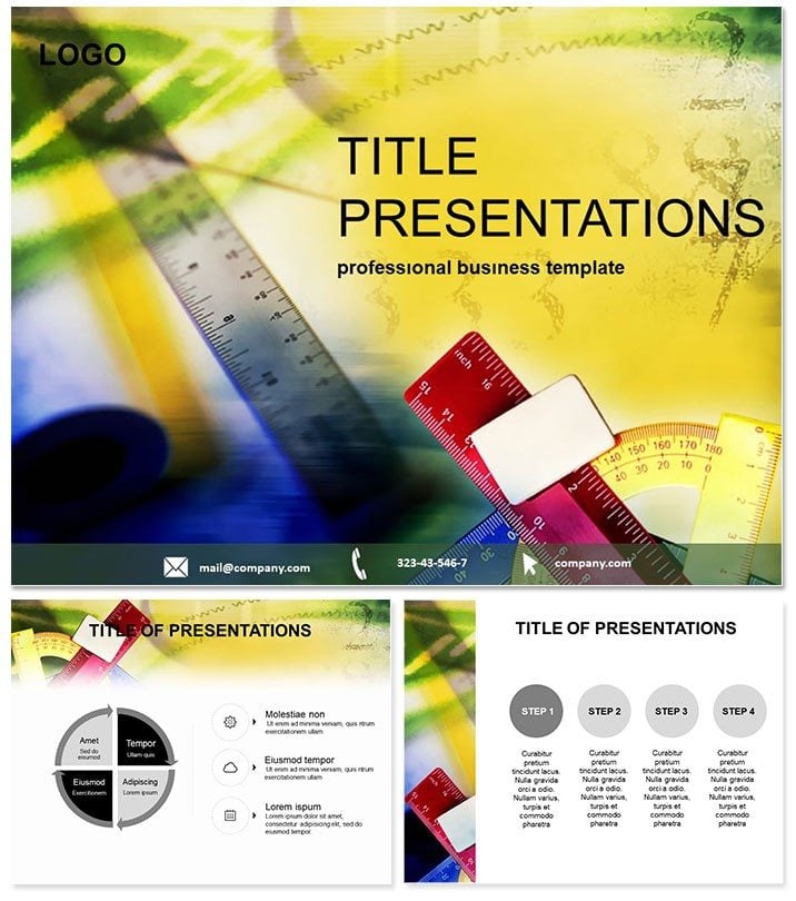 Rules for drawing PowerPoint templates