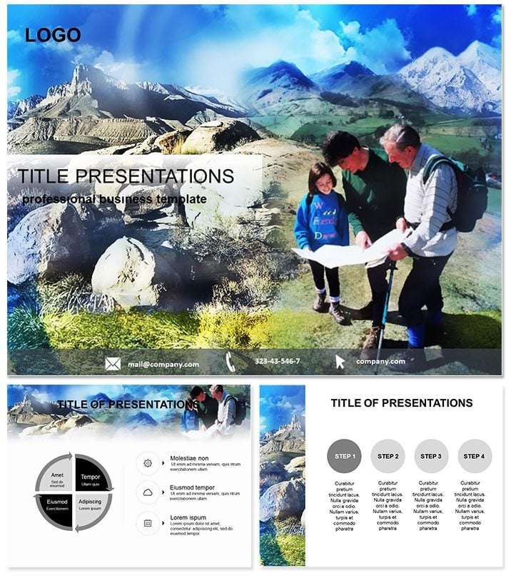 Family Travel PowerPoint templates