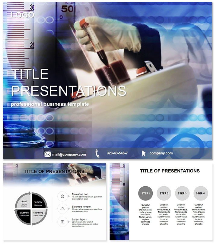 Collection of blood Chemistry PowerPoint templates