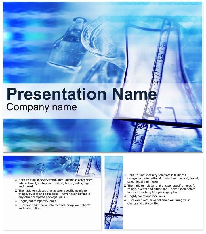 Chemical Bulb Chemistry PowerPoint Template: Presentation