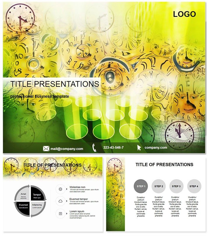 Universal time PowerPoint templates