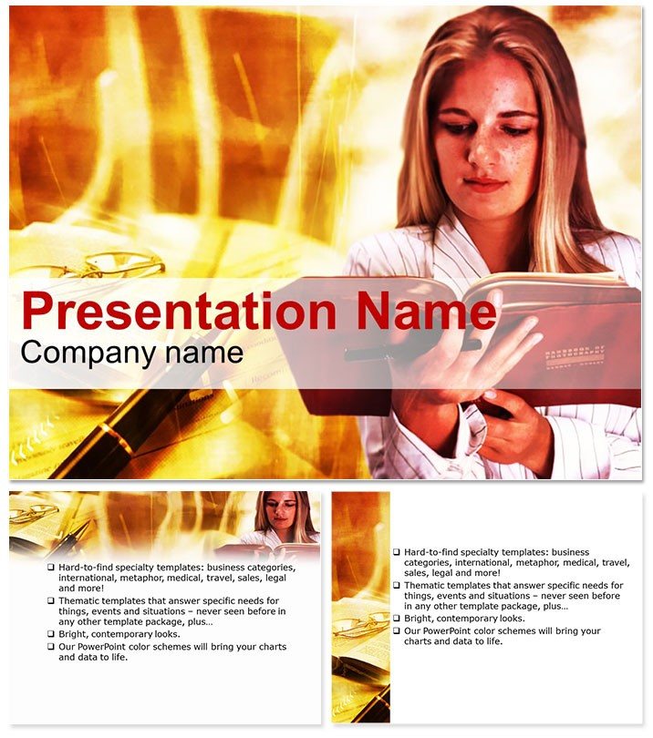Student learning PowerPoint templates