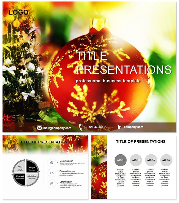 Christmas Decorating PowerPoint Template