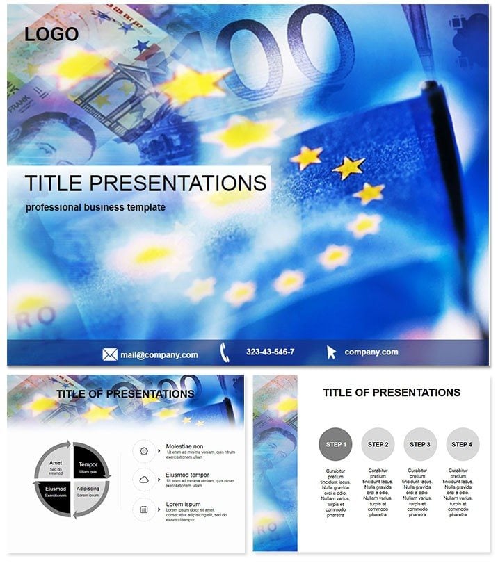 Money Europe PowerPoint Template