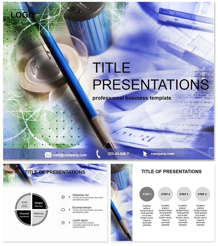 Drawing Lessons PowerPoint Template