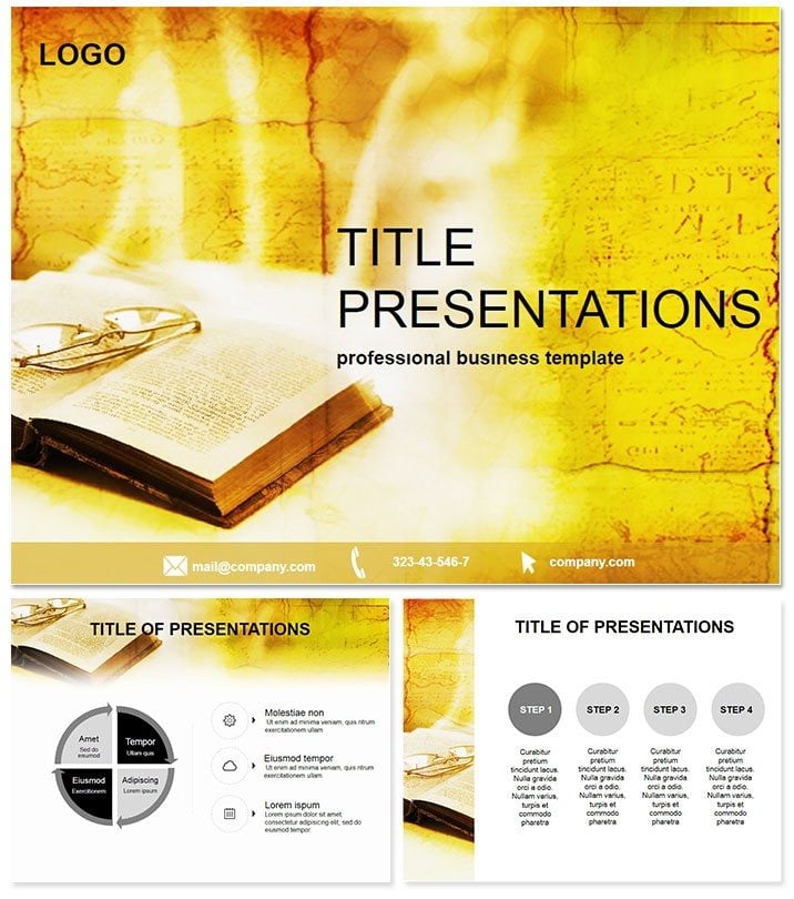Historical Book PowerPoint Template