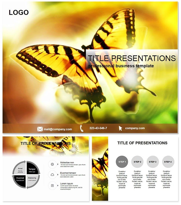 Butterfly PowerPoint Template