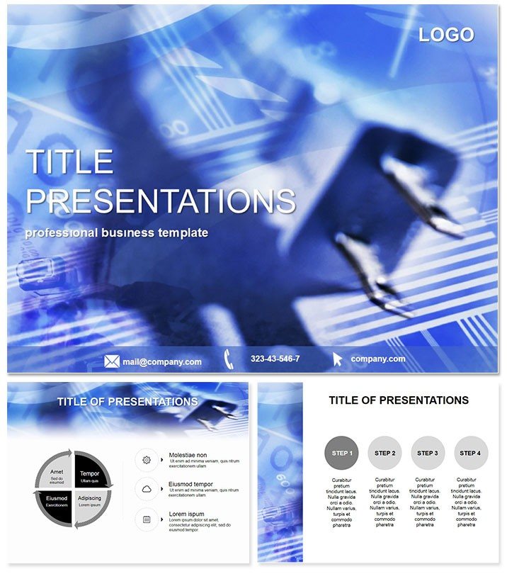 Connection problems PowerPoint Template