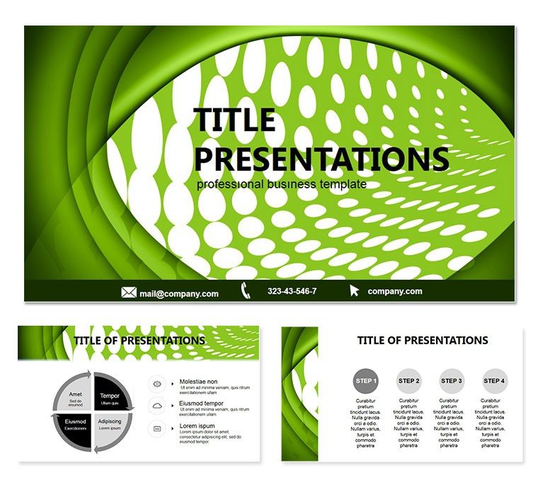 Business Emphasis PowerPoint Template - Professional Presentation Themes