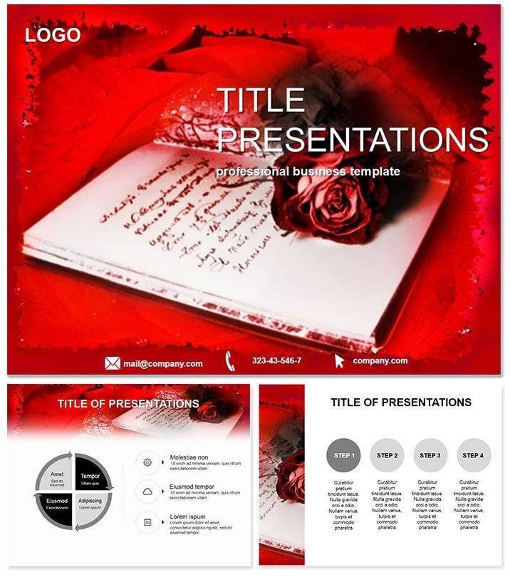 Romantic Greetings PowerPoint Template