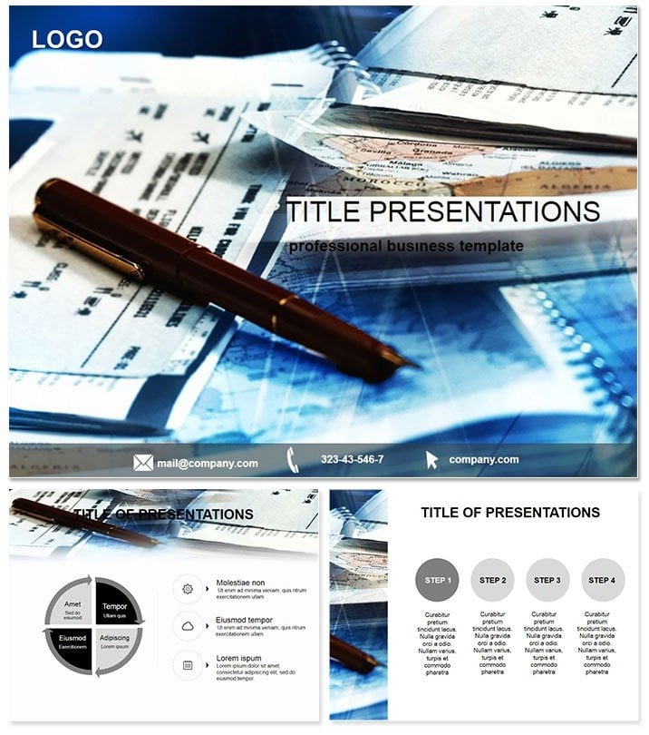 Travel Agency PowerPoint template Presentation