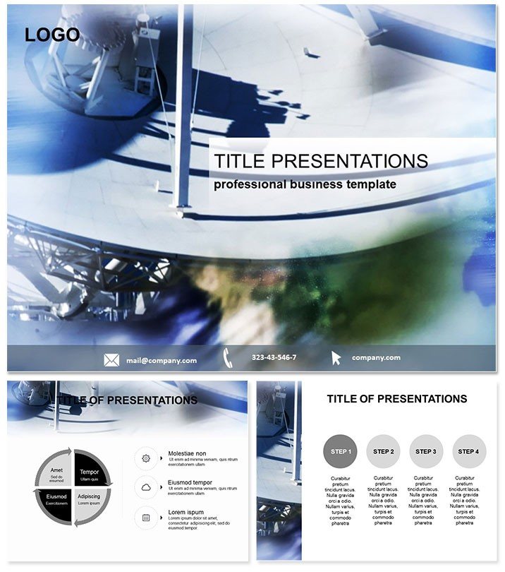 Television station PowerPoint Template