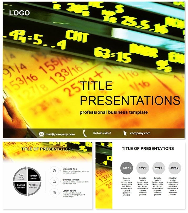Online Stock Trading PowerPoint Template: Presentation