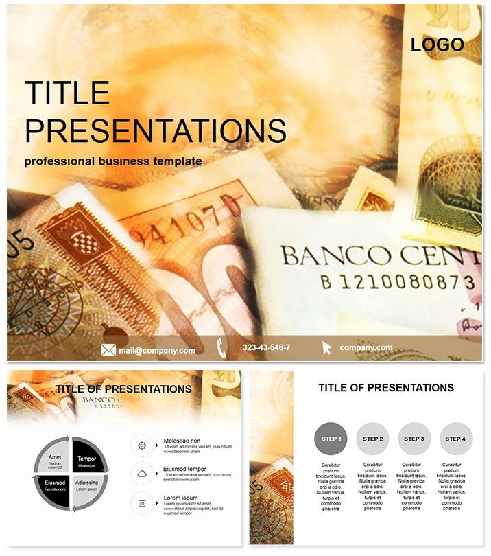 Bank assets PowerPoint Template