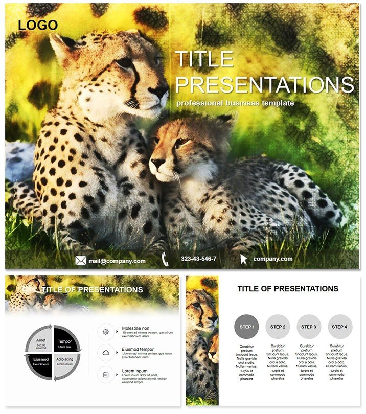 Leopard: Predatory Animal PowerPoint Template - Create a Striking Presentation