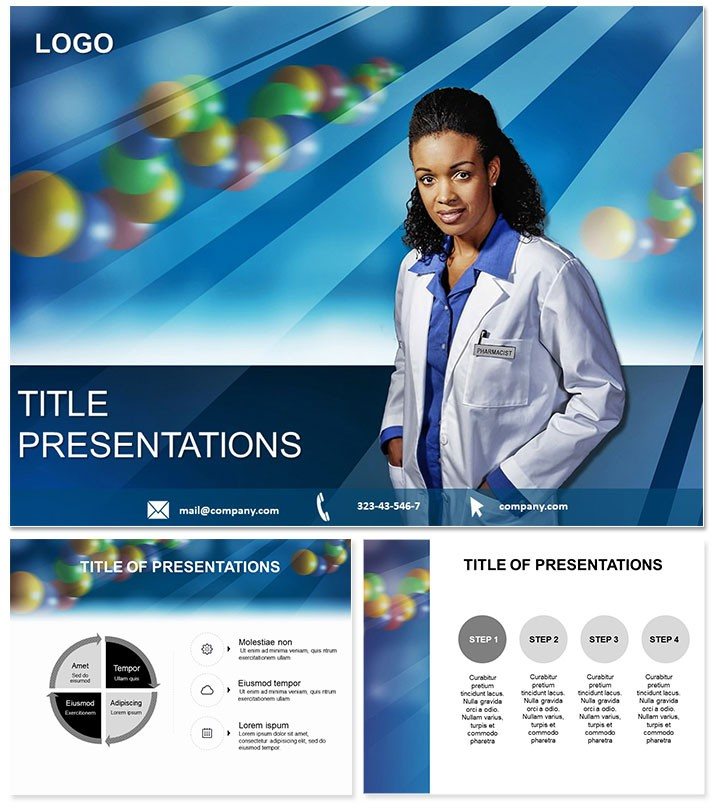 Internet pharmacy PowerPoint Template