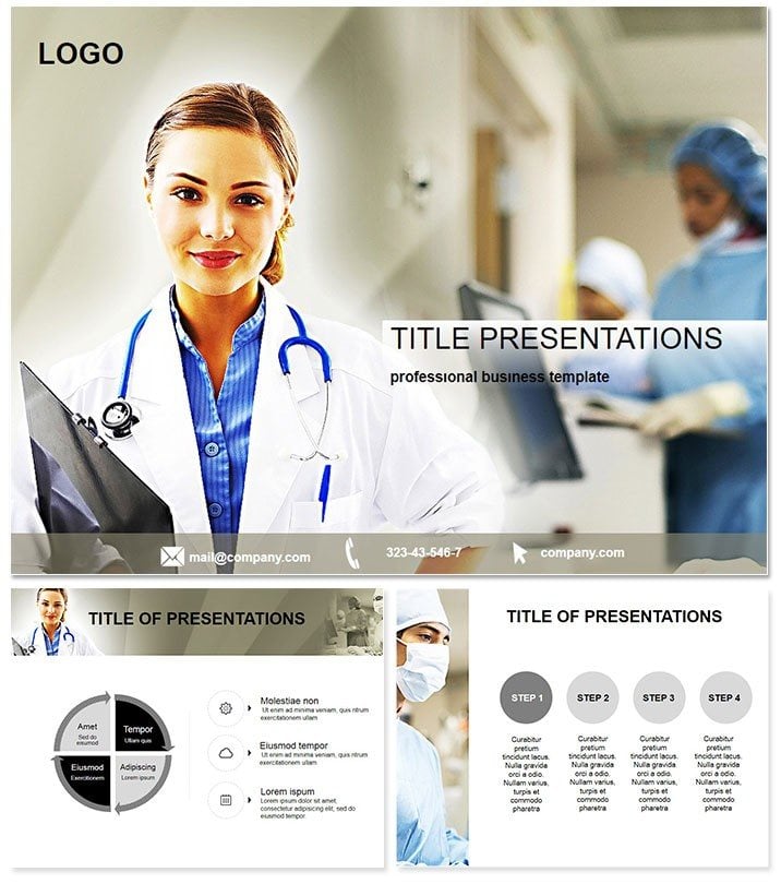 Clinical Hospital PowerPoint Template