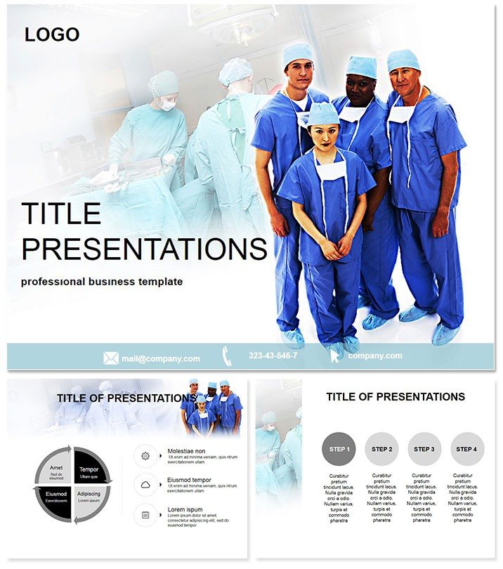 Plastic Surgery Clinic PowerPoint Template