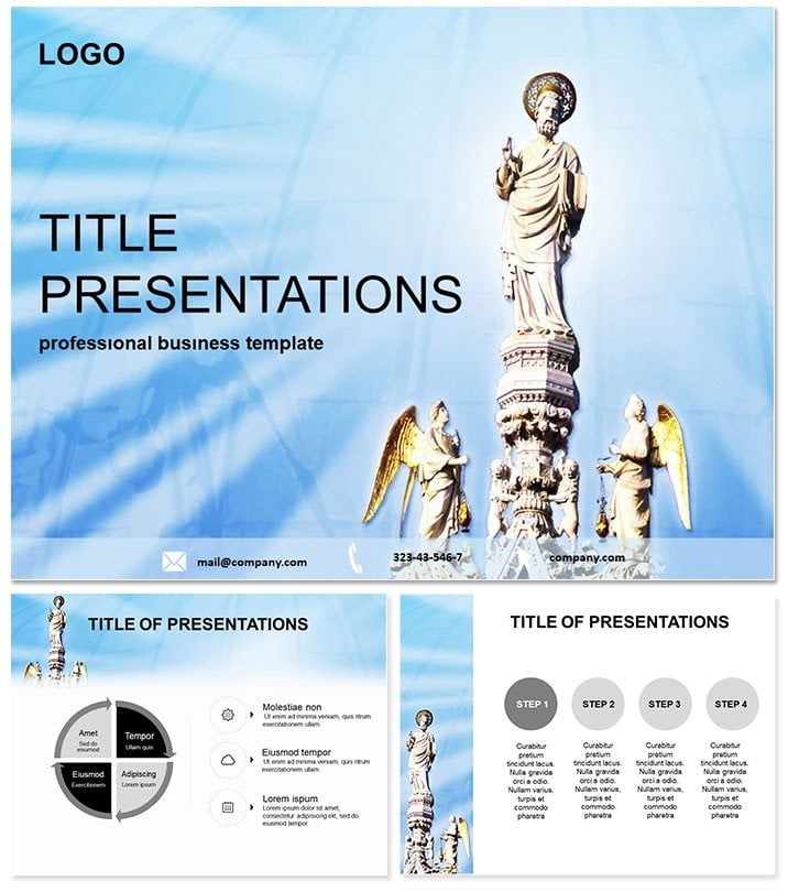 Holy Apostle PowerPoint Template