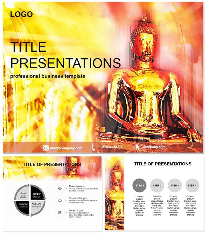 Buddha PowerPoint Template: Presentation