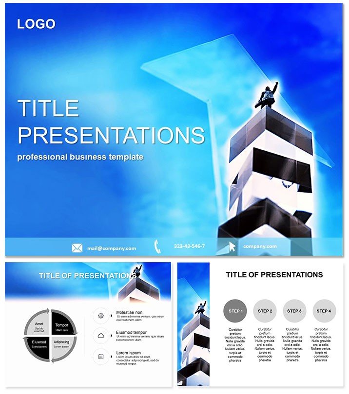 Making Career PowerPoint Template - Professional Career Presentation