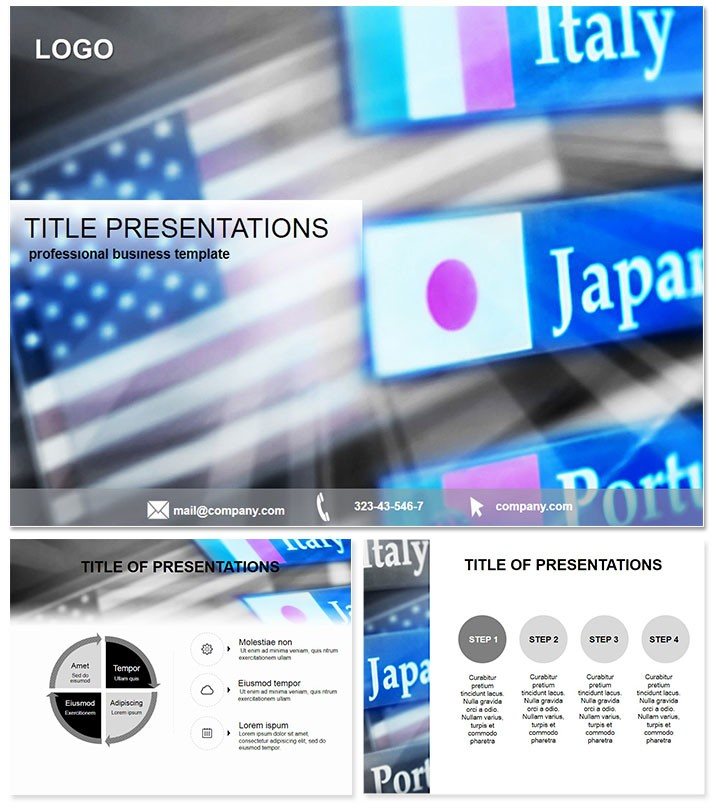 Members Union PowerPoint Template: Presentation Slides
