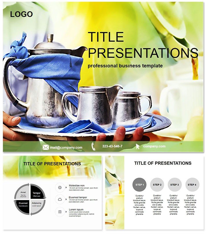 Tea ceremony PowerPoint template