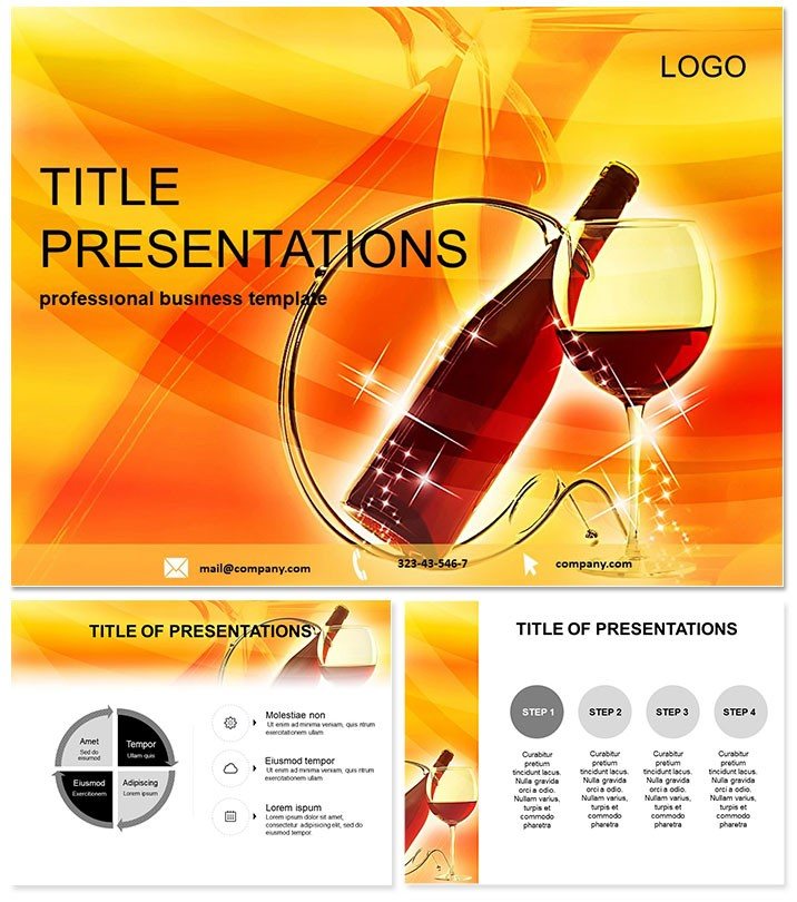 Wine Collection PowerPoint templates