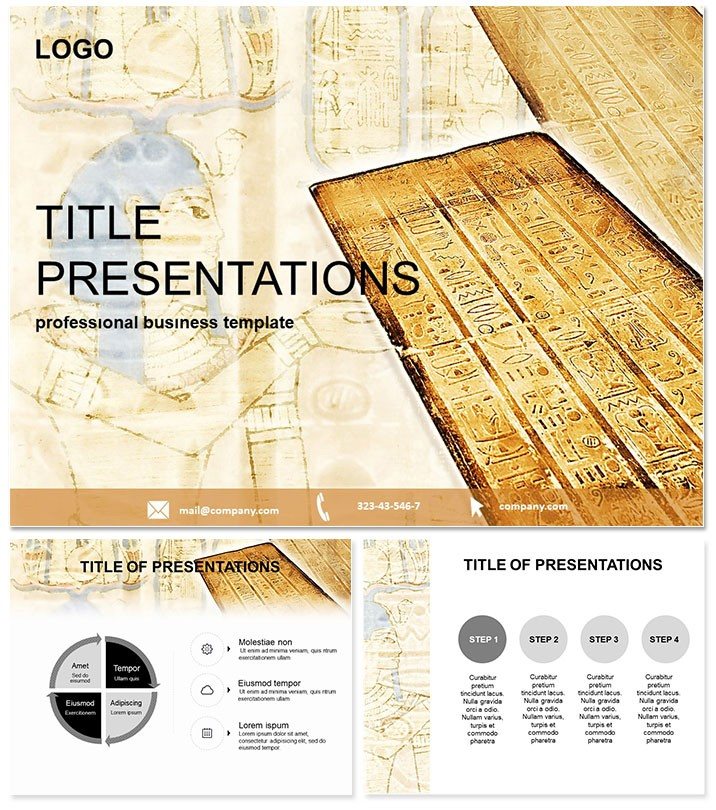 History of Egypt PowerPoint templates
