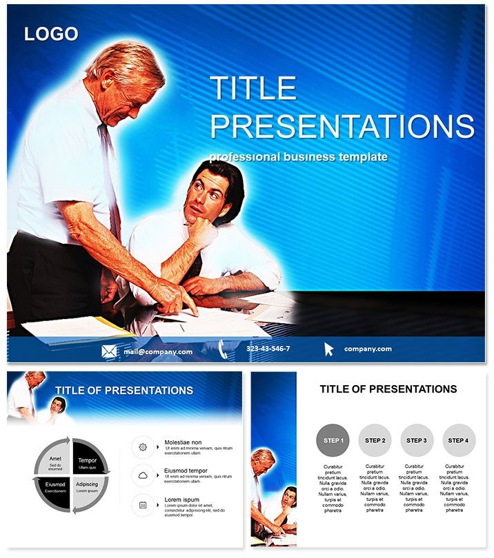 Business Discussion PowerPoint Template