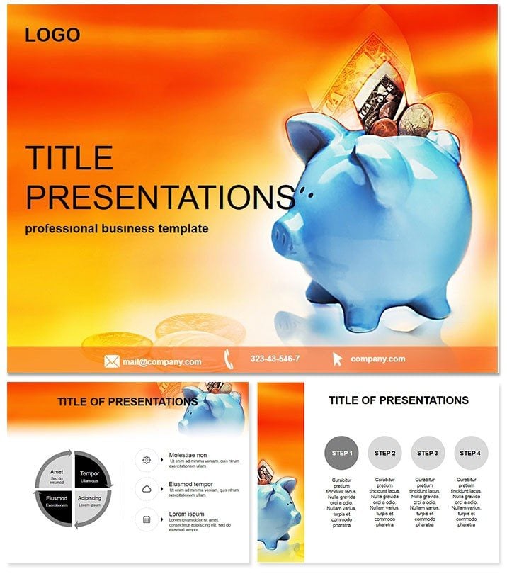 Saving Money PowerPoint Template