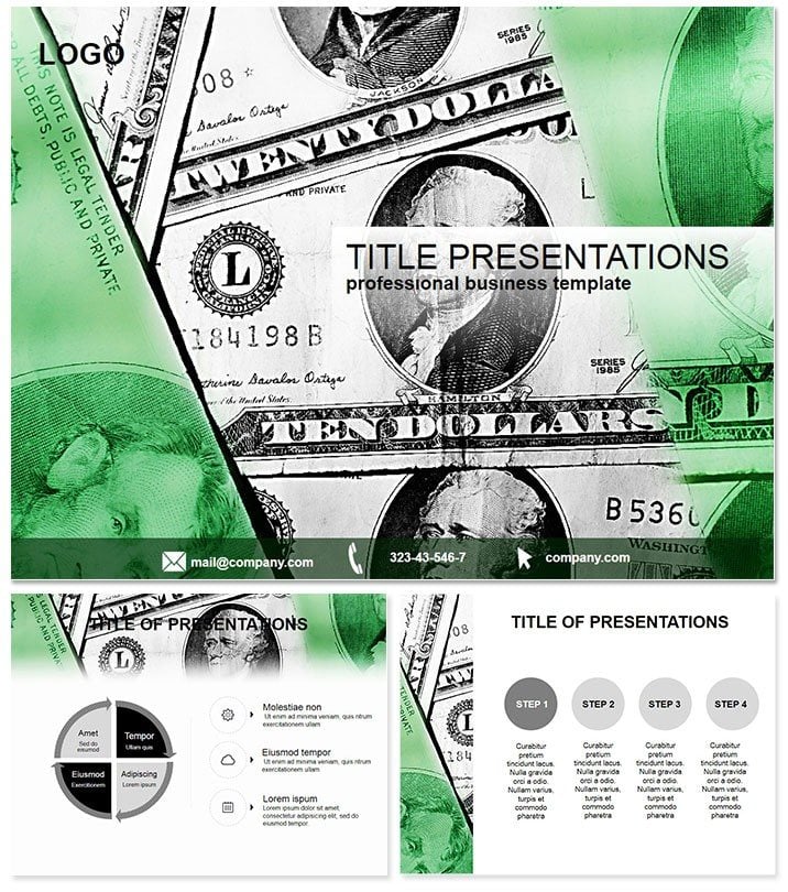 Dollar Exchange Rate PowerPoint Template