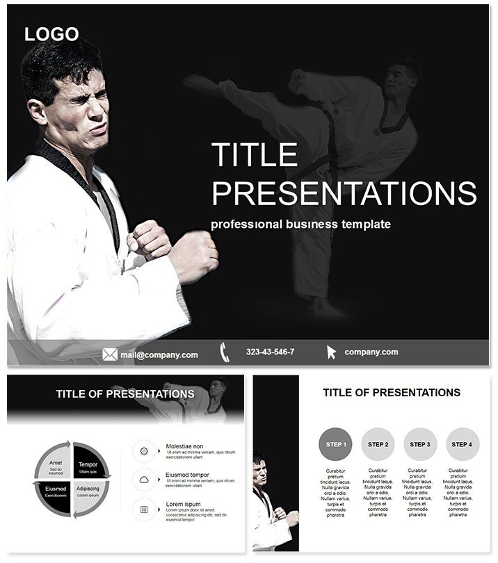 Fighting PowerPoint Template
