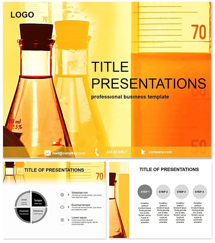 Chemistry Experiments PowerPoint Template