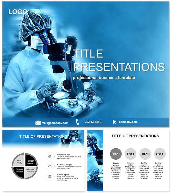Laboratory Testing PowerPoint Template