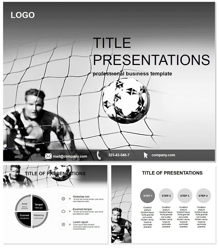 Soccer sport PowerPoint Template