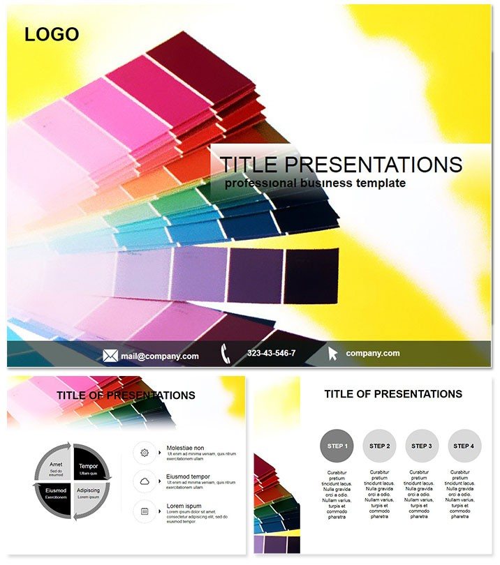 Choose Color Scheme PowerPoint Template